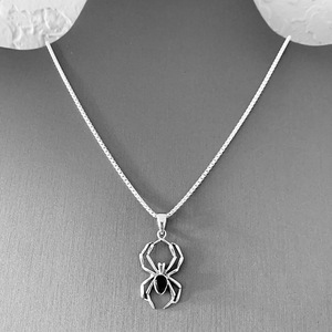 Collana con Ciondolo a Forma di Ragno Fantasma per Halloween, Gioiello Gotico da Donna per Festival - Product Image 3