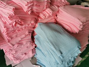 Волшебное зеленое вязаное одеяло с нулевым дефектом, Лучшая распродажа, 100% хлопок, расчесанное детское вязаное одеяло - Product Image 6