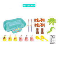 Juego interactivo de peces para niños, juguete educativo de música con sonido eléctrico, divertido
