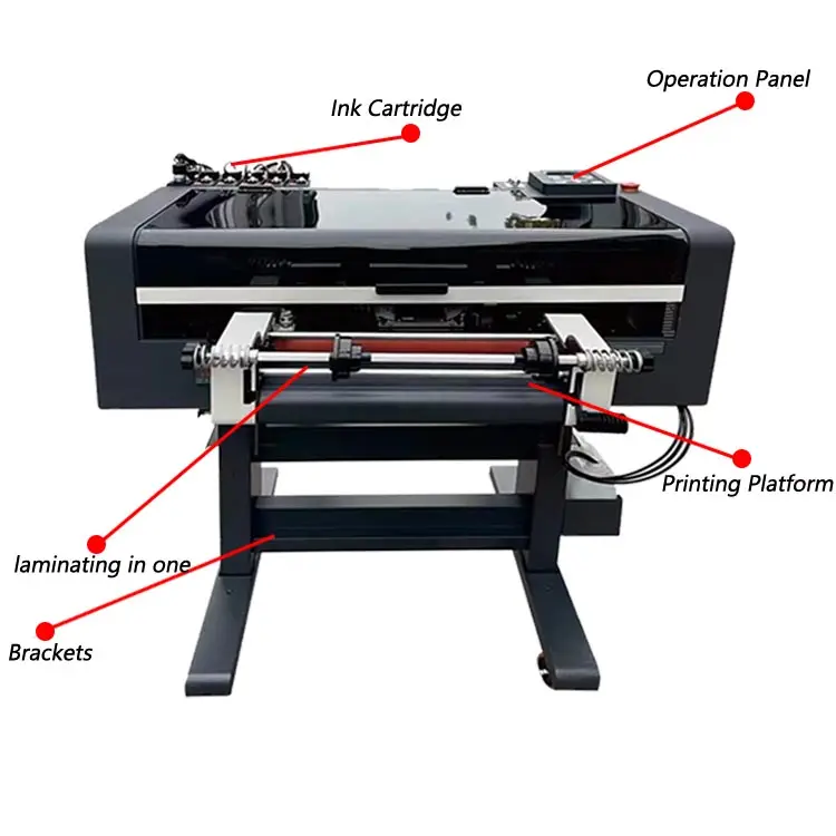 Mini imprimante UV multifonctionnelle a3 pour verre, acrylique, céramique, métal, prix bas