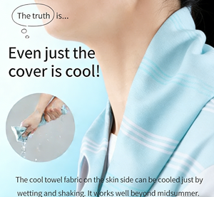 Producto de Tendencia 2026, Nuevo <span class=keywords><strong>Collar</strong></span> Refrigerante Reutilizable para el Cuello, Compresa de Hielo Refrescante para el Verano, Envoltura Refrigerante Portátil para Deportes al Aire Libre y Trabajo - Product Image 5