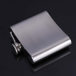 Stainless Steel <b>Hip</b> Flask 100-200ml Minimalist Design Portable Travel Flask With Thermal Insulation Feature - Product Image 2