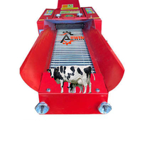Nouvelle Hacheuse d'Aliments Automatique ALLWIN AWZF-68 pour Silage, Machine à Couper l'Herbe pour Ferme Avicole, Machine à Granulés, Capacité 6800kg/h