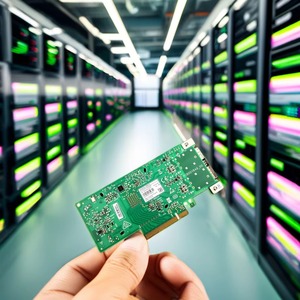 Carte réseau Mellanox Server MCX512A-ACAT interface PCIE ConnectX-5 InfiniBand IB VPI Dual-Port 100GbE Lan Ethernet - Product Image 3