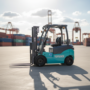 Fabrikpreis Topsense Elektro-Gabelstapler 2 Tonnen 2,5 Tonnen Blei-Säure-Batterie Hubhöhe 3m 4,5m - Product Image 1