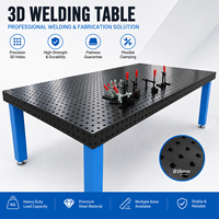 Nouvelle table de soudage 3D robuste D16, fixation modulaire avec surface nitrurée et acier Q355 pour une fabrication de précision