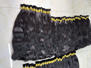 Gran Descuento Directo de Fábrica: Cabello Humano Vietnamita Crudo a Granel, Premium, con Cutícula Alineada, Doble Trama, Venta al por Mayor - Product Image 3