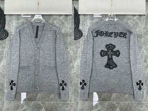 Suéter de Punto King Mcgreen Star Fashion para Mujer y Hombre, Manga Larga, Holgado, Combinable con Todo, Otoño, Chic, Cuello Redondo, con Corazón Cromado - Product Image 5