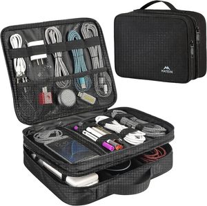 Estuche Organizador de Cables de Viaje de Muestra Gratuita - Estuche Organizador Electrónico Amplio, Portátil, Impermeable y Todo en Uno - Product Image 1