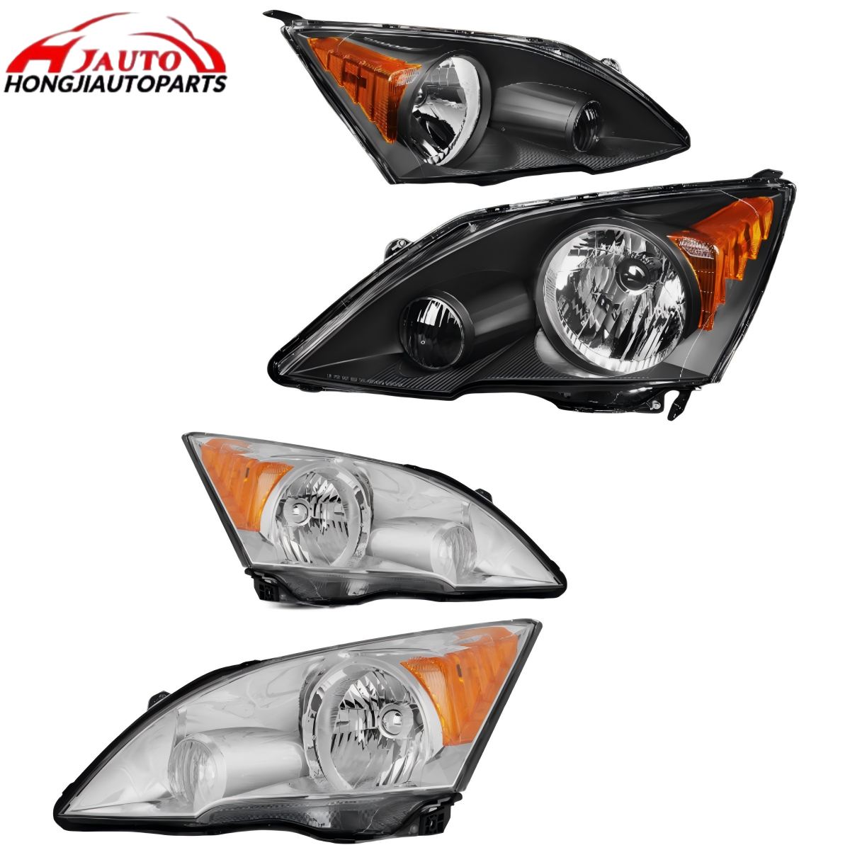 Галогенные фары для Honda CRV CR-V 2007 - 2011 Автомобильные аксессуары Фары HO2503129 HO2502129