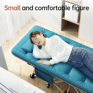 <span class=keywords><strong>Cama</strong></span> Plegable Portátil Individual Ligera de Metal para Camping, <span class=keywords><strong>Cama</strong></span> Plegable para Camping al por Mayor - Product Image 4