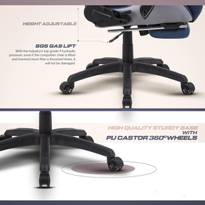 Fábrica al por mayor Gaming India <span class=keywords><strong>Recaro</strong></span> asiento de cuero reclinable Gamer <span class=keywords><strong>silla</strong></span> Bar Racer <span class=keywords><strong>Silla</strong></span> de juego con reposapiés muebles de oficina - Product Image 6