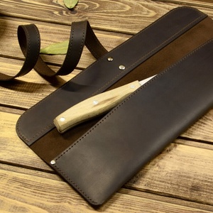 Funda para Navaja de Diseño Vintage, Hecha a Mano, de Cuero Genuino de Alta Calidad - Product Image 5