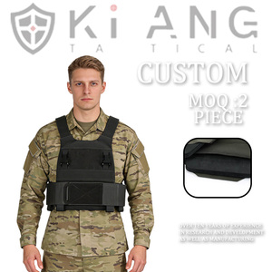 เสื้อกั๊กยุทธวิธี 500D Cordura สีดำ รุ่น Tattico Security <span class=keywords><strong>Vest</strong></span> พร้อมแผ่นตาข่ายระบายอากาศ 3 มิติ - Product Image 1