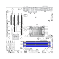 Carte mère de station de travail MBD-X13SAQ Q670E 12e/13e génération Intel Core PCIe 5.0 M.2 SATA double LAN Micro-ATX industrielle