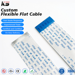 Ffc индивидуальный шаг Awm 20624 80c Vw-1 Fpc Ffc Awm 21107 80c 60v vw 1 ленточный Гибкий плоский кабель - Product Image 1