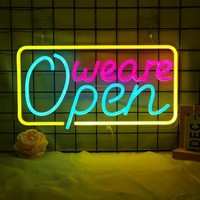 Enseigne publicitaire LED néon flexible avec lettres lumineuses décoratives, étanche IP65 pour bars, hôtels et bureaux (12V)