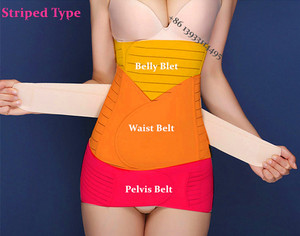 Женский пояс <span class=keywords><strong>3</strong></span> в 1 для обертывания живота, компрессионный пояс для живота после родов, послеродовой восстановительный пояс для беременных - Product Image 4