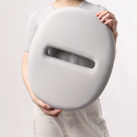Shenzhen Lianda Confortable Thérapeutique Forme Ronde Beignet Voiture Chaise Coccyx Coussins de Siège En Mousse à Mémoire Pour Les Hémorroïdes