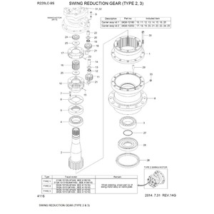 Motor de Aceleración de Acero Inoxidable 39Q6-42150 Personalizado de Fábrica China para Excavadora, Pieza Eléctrica R210LC-9S R220LC-9S - Product Image 3
