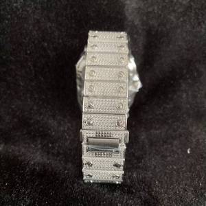 Reloj de Lujo de Alta Calidad con Dial Digital VVS, Moissanita, Estilo Hiphop, Automático y Mecánico - Product Image 3