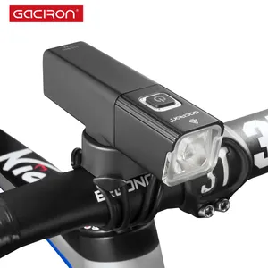 防烫伤 6063 铝 Gaciron V10-500 流明明亮 6 模式自行车前灯 Led 自行车配件灯