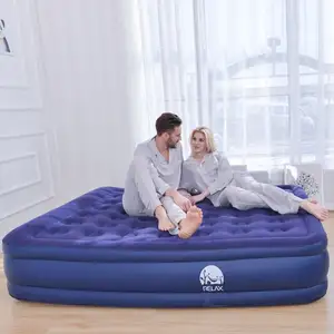 Matelas de lit gonflable épais, de luxe, pliable, portable, pour la relaxation, offre spéciale 2020