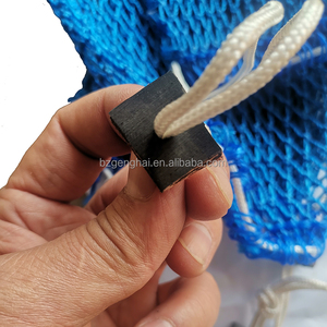 Bolsa de malla con cordón para cebo de pesca, trampa para peces, cangrejos y anguilas, bolsa de cebo reutilizable para trampas y ollas - Product Image 6