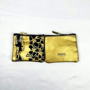 Bolsas Cosméticas de Lona a Precio Económico, Impresión de Logotipo Personalizado, Monedero de Color Sólido, Bolsa con Cierre de Lona de Algodón - Product Image 2