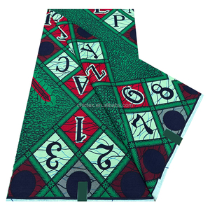 Superbe Tissu Imprimé Wax Holland Ankara 6 Yards, Coton Africain Motif Néerlandais, <span class=keywords><strong>Pagne</strong></span> Africain Idéal pour la Couture et les Loisirs Créatifs - Product Image 6