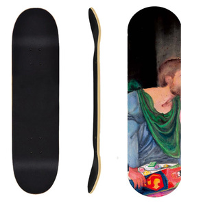 สเก็ตบอร์ด 4 ล้อ ขนาด 31.5 * 8.25 นิ้ว 7 ชั้น ทำจากไม้เมเปิ้ล คุณภาพสูง ขายดี สามารถปรับแต่งได้ - Product Image 1