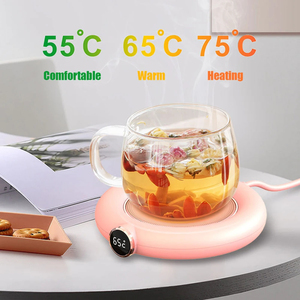 Mini Portable <b>USB</b> Cup Warmer 3 Gear Coffee Mug <b>Heating</b> Smart Hot Plate Milk Tea Water <b>Heating</b> Pad Heater - Product Image 3