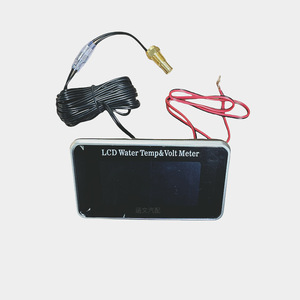 Medidor de Voltaje y Temperatura del Agua LCD Hanwen, 12V 24V, Pantalla Digital para Automóviles y Camiones - Product Image 3