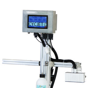 CYCJET D32L stampante a getto d'inchiostro a caratteri grandi Max 124mm dimensione carattere speciale per struttura in acciaio e tubi stampante a getto d'inchiostro DOD - Product Image 1