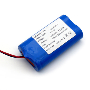 Paket Baterai Lithium 18650 7.4v 1500mah 2000mAh 2500mAh 3000mAh yang Dapat Disesuaikan dengan BMS - Product Image 2