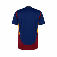 Camiseta de Fútbol Personalizada con Paneles de Color, Ribete Dorado, Malla Texturizada de Secado Rápido para Hombre, Uniforme de Club o Equipo