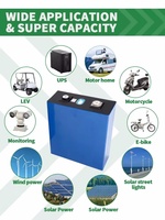 Lifepo baterai lithium 4 280 ah sel Catl lifepo4 3.2v 100ah 200ah 300ah 320ah 280ah baterai Kelas a sel eu stok