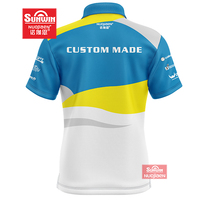 Camisetas de Golf con estampado Digital personalizado para hombre, Polo deportivo de secado rápido por sublimación