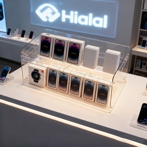 Großhandel PMMA Handy <span class=keywords><strong>Display</strong></span> <span class=keywords><strong>Stand</strong></span> Acryl abnehmbare Handy Zubehör <span class=keywords><strong>Display</strong></span> Rack Wand Auto Ladegerät <span class=keywords><strong>Stand</strong></span> für Shop - Product Image 1