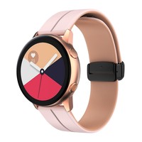 Bracelet de montre magnétique Bandjoy, design bicolore, pour montres intelligentes Xiaomi S4, Huawei 22 mm, Samsung 20 mm, 22 mm, bracelet de remplacement
