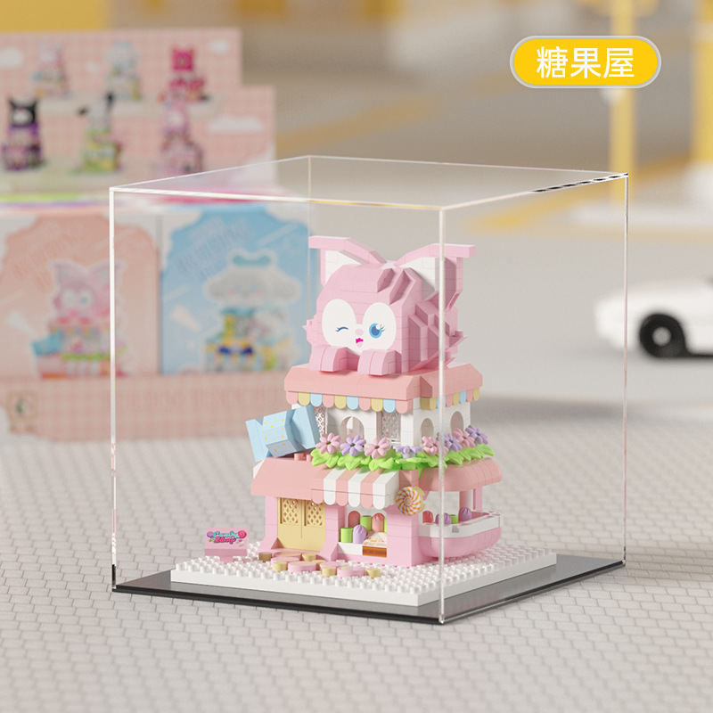 M3215-candy house-color box packaging-acrylic