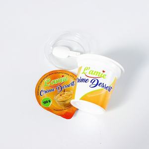 Tapa de la taza Película de sellado Jelly Cup Film Easy-Peel Laminado PP Papel de aluminio Grado alimenticio Troquelado Wolffpack Marca Paquete de alimentos - Product Image 4