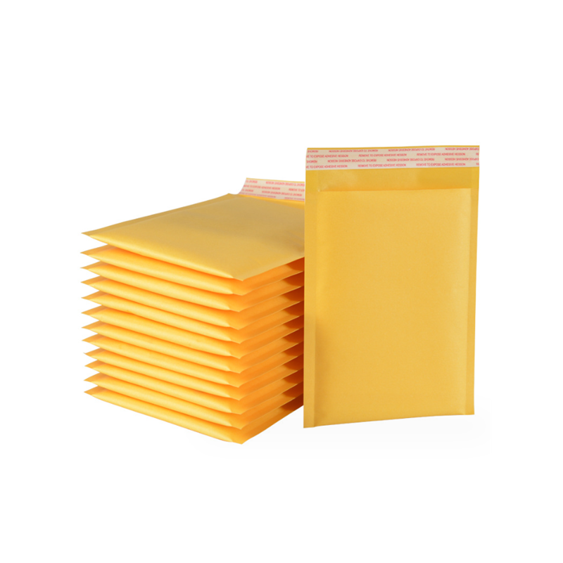 Good Price Waterproof Kraft Bubble Bag Eco Friendly Kraft Paper Mailing Bag for Clothing Shoes