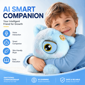 Robot de IA Eléctrico Musical de Peluche con un Solo Ojo, CE CPC, Canta, Habla, Baila, Regalo para Niños, Juego Sensorial, Alivio del Estrés, Fiesta, Venta al por Mayor, ODM - Product Image 2