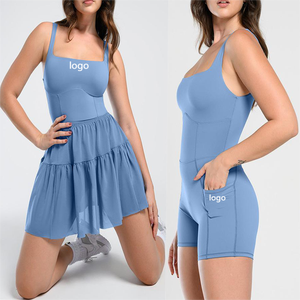 2025 ropa deportiva pantalones cortos de <span class=keywords><strong>mujer</strong></span> <span class=keywords><strong>para</strong></span> debajo del vestido de <span class=keywords><strong>tenis</strong></span> mujeres <span class=keywords><strong>tenis</strong></span> Golf vestido mujeres ropa activa <span class=keywords><strong>tenis</strong></span> OEM - Product Image 2