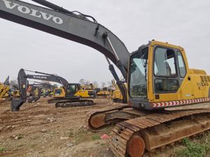 Pelles sur chenilles Volvo d'occasion Machines de construction moyennes à godet de 3m avec moteur à pompe à engrenages Isuzu-Prix bas disponibles - Product Image 6