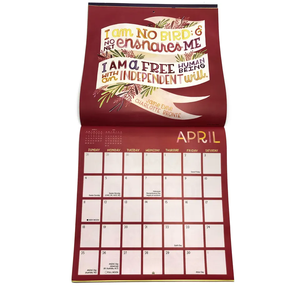 Lịch In Theo Yêu Cầu Lịch In Lịch In Lịch Treo Tường Đủ Màu Lịch In Theo Yêu Cầu - Product Image 1