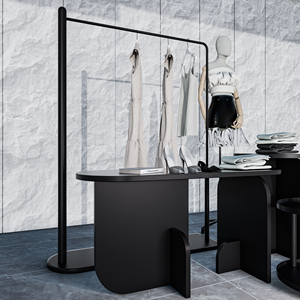 Espositore Moderno per Negozio di <span class=keywords><strong>Abbigliamento</strong></span>, Unità Espositiva Centrale per Isola di <span class=keywords><strong>Abbigliamento</strong></span> - Product Image 4