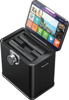 Machine de karaoké portable Android avec écran tactile 10,1 pouces, haut-parleur pour karaoké à domicile, fête en plein air, camping, diffusion en direct