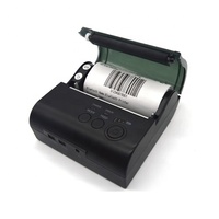 Terminal POS Mini Portabel 3 inci untuk Restoran, Rp80, Bertenaga USB, Android, Printer Thermal Receipt dengan Ribbon